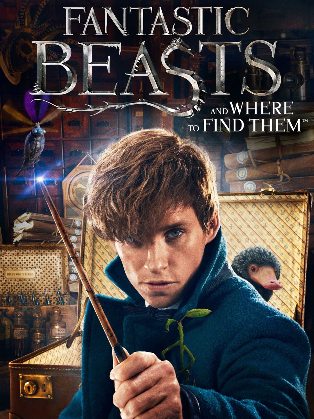 Fantastic Beasts & Where to Find Them DVD + Blu-ray + Digital